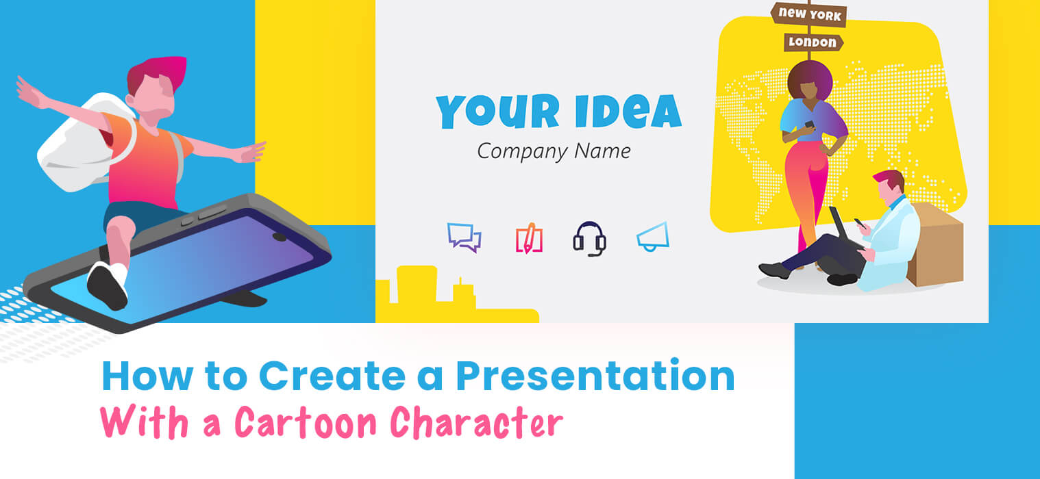 How to Create an Effective Presentation with a Character or a Mascot – Vector Characters